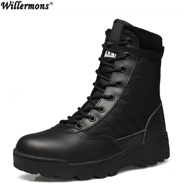 Outdoor Army Boots Men's Military Desert Tactical Boot Shoes Winter Breathable Combat Ankle Boots Botas Tacticos Zapatos