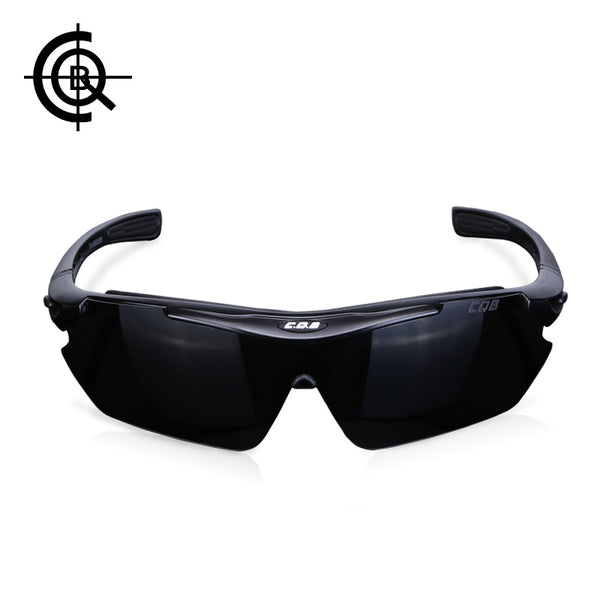 CQB Outdoor Climbing Polarized Sunglasses Tactical Eyewear Men HD Hiking Fishing Cycling Glasses Shooting Glasses YJ0065