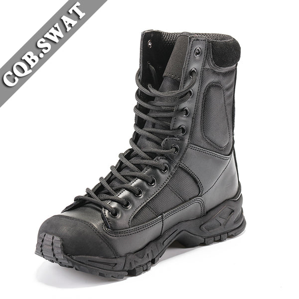 CQB.SWAT Tactical Boots Military Combat Boots Army black mens boots Breathable Wearable with high quality AirBorne Boot