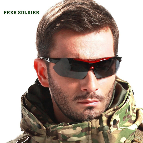 FREE SOLDIER tactical polarized fishing men sunglasses outdoor Bulletproof myopia Camping hiking cycling eyewear sport glasses