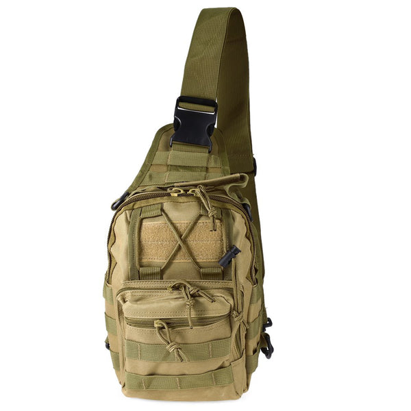600D Outdoor Sports Shoulder Military Camping Hiking Tactical Bag Camping Hunting Backpack Utility Chest Bag
