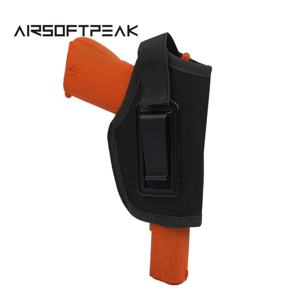IWB Concealed Belt Holster Clip-On Carry Gun Holster Pouch Stealth Tactical Molle Waist Belt Pistol Pouches Hunting Shooting
