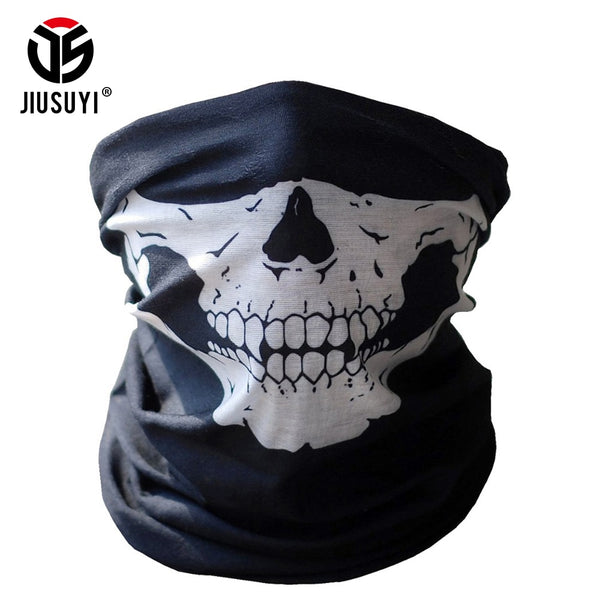 Magic Ghost Skull Skeleton Bicycle Head Scarf Tactical Army Hats Tube Bandana Headband Headwear Halloween Neck Gaiter Face Mask|scarf tactical|head scarfbicycle head scarf