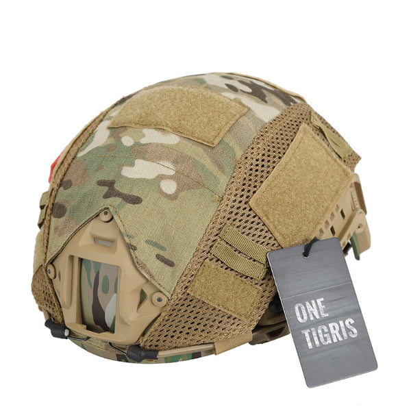 OneTigris Tactical Military Helmet Covers Camouflage Cover Airsoft Paintball Shooting Helmet Accessory for FAST MH/PJ Helmet