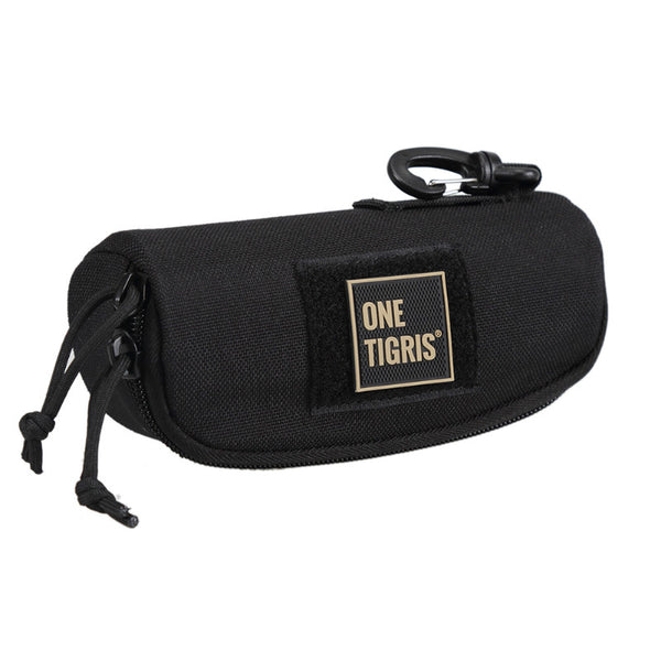 OneTigris Tactical Molle Glasses Carrying Case Outdoor Portable Sunglasses Eyewear Box Shockproof Protective Goggles Storage Box