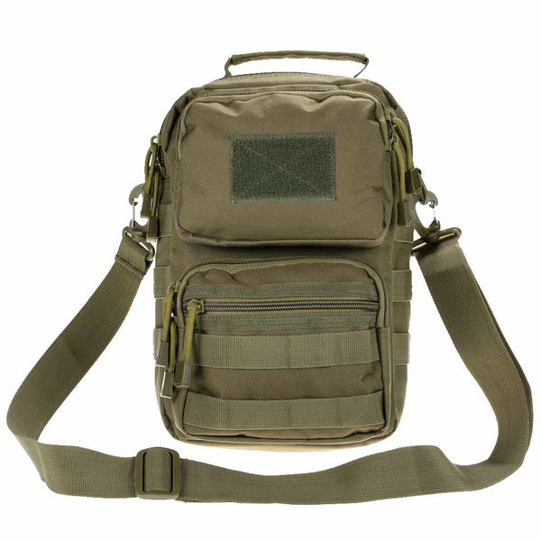 Outdoor Tactical Shoulder Bag Pack Military Chest Bag Adjustable Crossbody Bag Sling Bag Backpack Utility for Camping Hunting