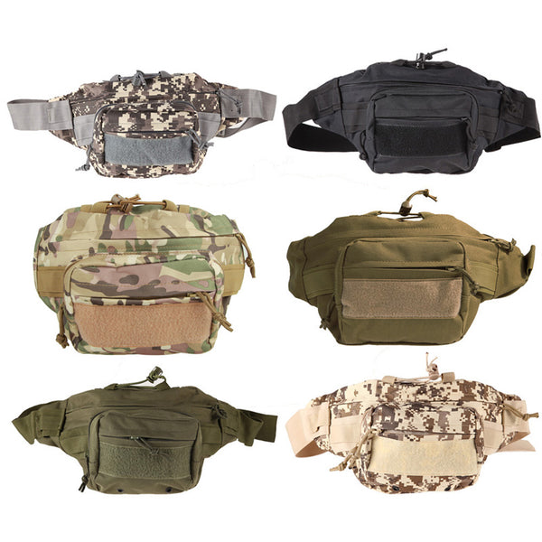 Outdoor Tactical Waist Pack Shoulder Bag Molle Waist Bags Camping Hiking Pouch Military bags