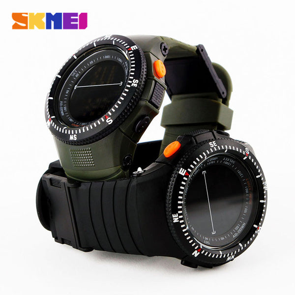 Skmei Military Tactical Multifunctional Waterproof Shockproof Watch Durable Outdoor Climbing Running Men Wristwatch Stopwatch