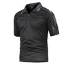 Camo Quick Dry Tactical Polo Shirts Casual Breathable Uniform Military Polo Shirts Short Sleeve Polo Pocket