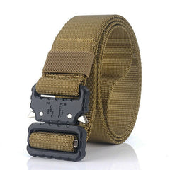 2020 new sports belt quality Polyamide tactical belt adjustable length quick release suitable for outdoor sports jeans uniform|Waist Support