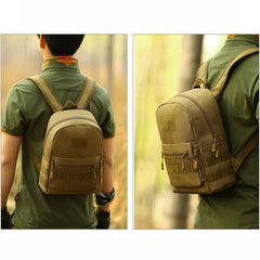 Outdoor Tactical Backpack Military Fans Equipment For Hiking Climbing Men Women Molle Bag Sports Rucksack S425 - 10 Liters