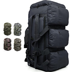 90L Outdoor Mountain Climbing Duffle Bags Camouflage Mountaineering Bag Large Capacity Military Tactical Backpack for Camping