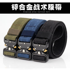 Army Quick Release Buckle Tactical Belt Bump Texture Non slip Design Unisex Sports Belt Jeans Casual Belt Men Sports Accessories|Waist Support