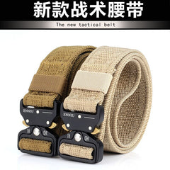 Army Quick Release Buckle Tactical Belt Bump Texture Non slip Design Unisex Sports Belt Jeans Casual Belt Men Sports Accessories|Waist Support