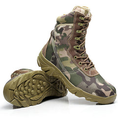 Men Ankle Boots Camouflage shoes Military Tactical Combat Boots Desert Boots Botas Autumn Winter shoes size 39-45