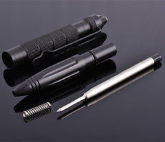 EDC Aluminum Tactical Pens Glass Breaker EDC Self Defense Tactical Survival Pen Multi-function Camping Tool for Writing