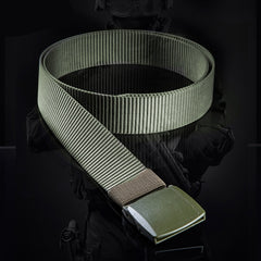 FREE SOLDIER outdoor multi functional tactical belt breathable wear canvas belt casual special training nylon belt|Waist Support