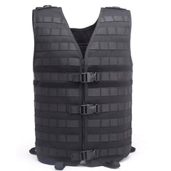 Military Tactical Vest Molle Assault Plate Carrier Airsoft Vest Adjustable Lightweight Mesh Vest Paintball CS Hunting Gear