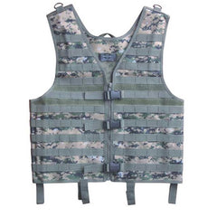 Military Tactical Vest Molle Assault Plate Carrier Airsoft Vest Adjustable Lightweight Mesh Vest Paintball CS Hunting Gear