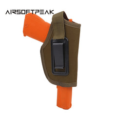 IWB Concealed Belt Holster Clip-On Carry Gun Holster Pouch Stealth Tactical Molle Waist Belt Pistol Pouches Hunting Shooting