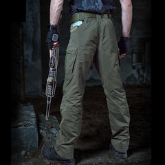 IX9 Tactical Cargo Pant Men Quick-dry Trousers Military Multi-pockets SWAT Combat Thin Paintball Pant AG-PLY-15