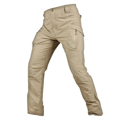 IX9 Tactical Cargo Pant Men Quick-dry Trousers Military Multi-pockets SWAT Combat Thin Paintball Pant AG-PLY-15