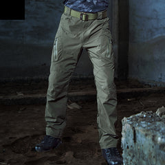 IX9 Tactical Cargo Pant Men Quick-dry Trousers Military Multi-pockets SWAT Combat Thin Paintball Pant AG-PLY-15