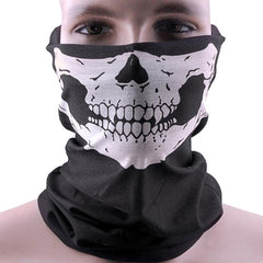 Magic Ghost Skull Skeleton Bicycle Head Scarf Tactical Army Hats Tube Bandana Headband Headwear Halloween Neck Gaiter Face Mask|scarf tactical|head scarfbicycle head scarf