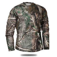 Mege Brand Clothing New Autumn Spring Men Long Sleeve Tactical Camouflage T-shirt camisa masculina Quick Dry Military Army shirt