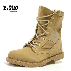 Tactical Combat Hunting Military Boots Suede Stitching Canvas size 39-44