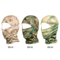 Military Multicam Face Mask Tactical Balaclava Neck Camo Ski Airsoft Paintball Driving Bicycle Helmet Liner Shield Men Women Hat|Men's Skullies & Beanies