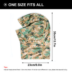 Military Multicam Face Mask Tactical Balaclava Neck Camo Ski Airsoft Paintball Driving Bicycle Helmet Liner Shield Men Women Hat|Men's Skullies & Beanies