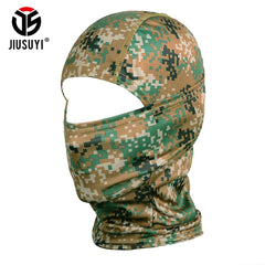 Military Multicam Face Mask Tactical Balaclava Neck Camo Ski Airsoft Paintball Driving Bicycle Helmet Liner Shield Men Women Hat|Men's Skullies & Beanies