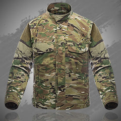 Army Military Style Tactical Shirt Men Teflon Nylon Breathable Male Casual Clothing Long Sleeve SWAT Combat Army Shirts