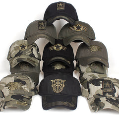 New Men Navy Seal hat Top Quality Army green Snapback Caps Hunting Fishing Hat Outdoor Camo Baseball Caps Adjustable golf hats|Men's Baseball Caps