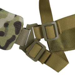 OneTigris Half Face Mesh Mask Foldable Military Style Adjustable Tactical Multicam Face Protective Mask For Airsoft