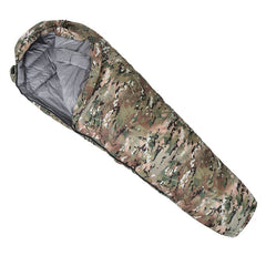 OneTigris Military Camo Mummy Sleeping Bag 0~15C Portable Ultralight Single Sleep Bag For Adult Jungle Survival Camping Hiking