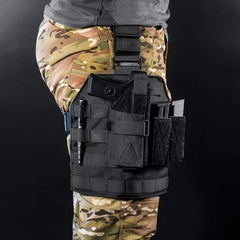 OneTigris Tactical Compact Pistol Holster MOLLE Gun Holster For PT111 Springfield XD Series SG P320 GLOCK 26-43