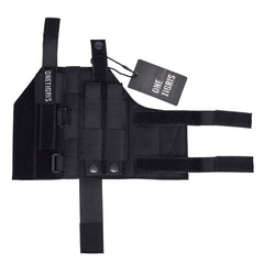 OneTigris Tactical Gun Holster Molle Modular Belt Pistol Holster & Single Pistol Mag Pouch for Glock 17 19 22 23 31 32 34 35