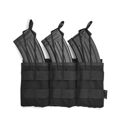 OneTigris Tactical MOLLE Triple Open-Top Magazine Pouch FAST AK AR M4 FAMAS Mag Pouch Airsoft Military Paintball Equipment