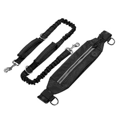 OneTigris Tactical Waist Dog Training Leash with EDC Pouch Pet Supplies for Dogs Leashes Quick Release Walk Your Dog With Ease