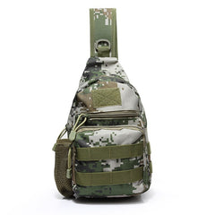 Outdoor Shoulder Military Backpack Camping Travel Hiking Trekking Camouflage Crossbody Chest Bag Tactical Water Bottle Bag