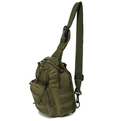 Outdoor Sport Nylon Tactical Military Sling Single Shoulder Chest Bag Pack camping hiking Backpack climbing bag