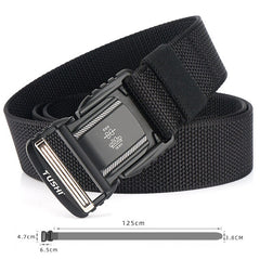 Quick Release Buckle Men's Tactical Belt 2020 New Hard Metal Magnetic Buckle Men's Military Army Belt High Quality Nylon Belt|Waist Support