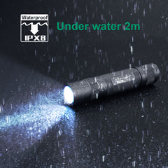 SOS Military tactical flashlight Aluminium alloy convoy LED flashlight CREE XM-L2 Ipx8 diving led torch lanterna tatica Chenglnn