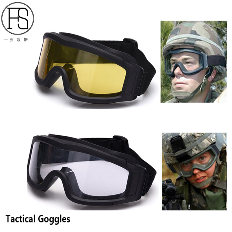 Tactical Glasses FS X7 Polarized Sports Sunglasses Men's Military Military  Airsoft Goggles C5 Hunting Hiking Glasses War Games