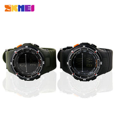 Skmei Military Tactical Multifunctional Waterproof Shockproof Watch Durable Outdoor Climbing Running Men Wristwatch Stopwatch