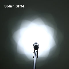 Sofirn SF34 Powerful LED Flashlight 3000LM Cree LED Torch Light 18650 Tactical Flashlight 5 Modes Linterna Portable Lamp Light