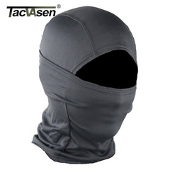 TACVASEN Multicam Camouflage Tactical Hood Mask Quick Dry Hunt Full Face Mask Paintball War Game Helmet Army Military Face Mask|full face mask|military face maskhood mask