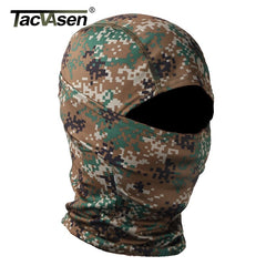 TACVASEN Tactical Balaclava Quick Dry Shoot Hunt Bike Army Full Face Mask Paintball Wargame Helmet Camouflage Military Face Mask|full face mask|military face maskhood mask